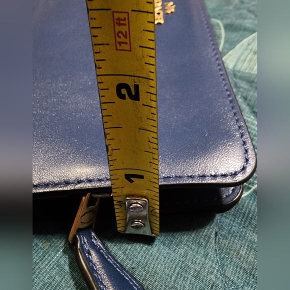 Coach blue wallet preowned see pictures - Picture 15 of 16